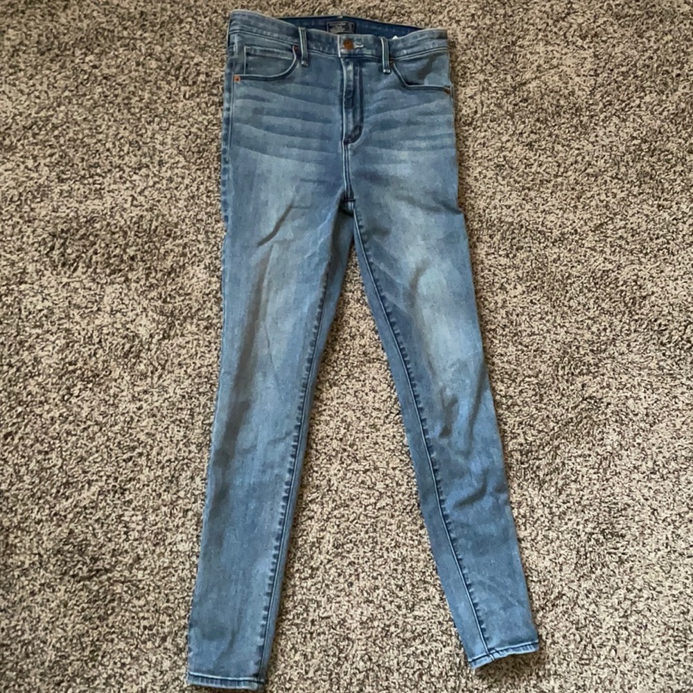 Abercrombie and Fitch high waisted jeans